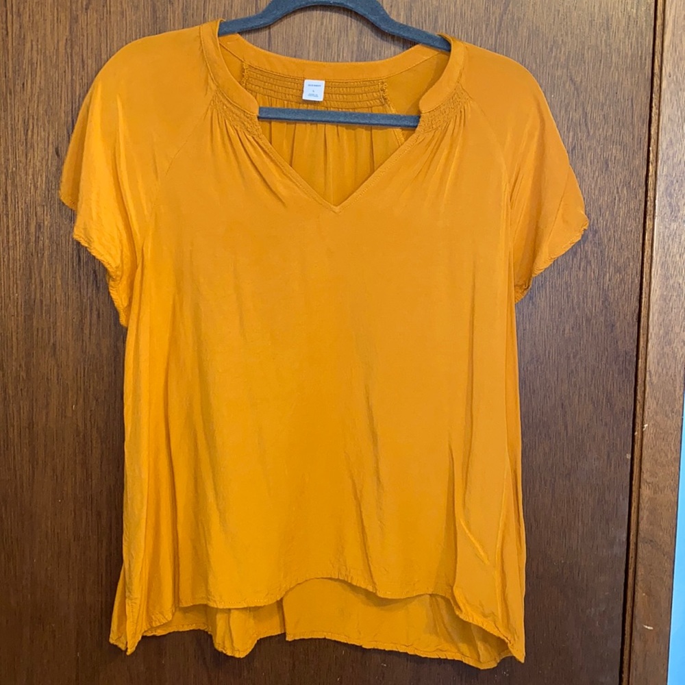 Dark Yellow Blouse